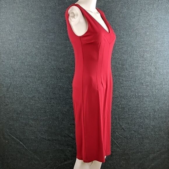 ABS By Allen Schwartz Petites Red Dress - Picture 6 of 8